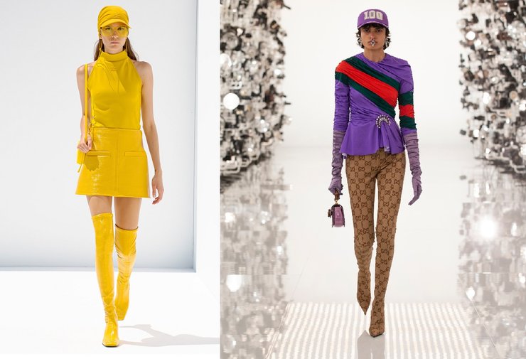 Сапоги-чулки и эффект второй кожи 2021