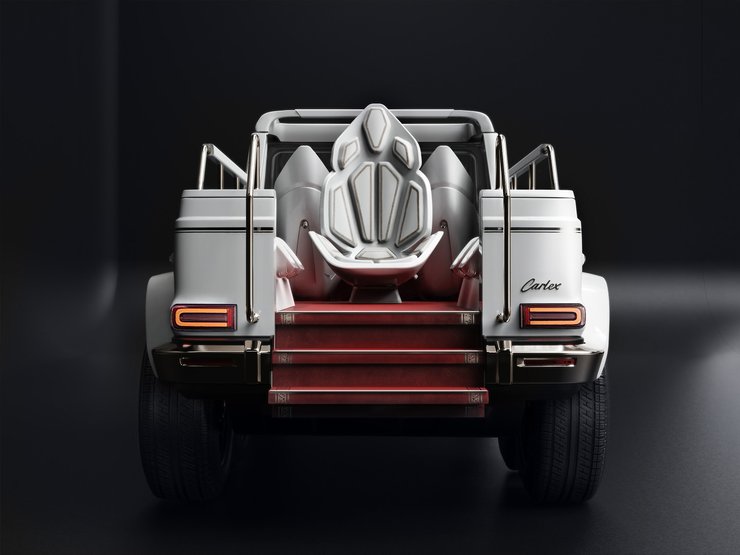 папамобіль гелендваген, Mercedes G-Class, тюнінг Геледвагена, папамобіль Mercedes