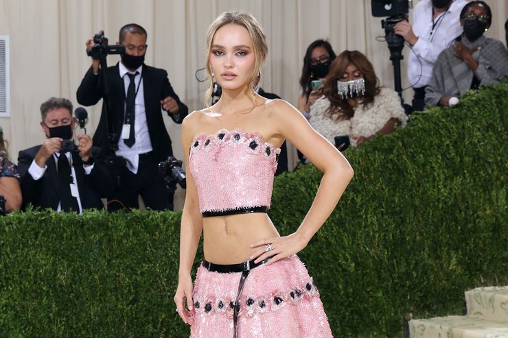Лили-Роуз Депп, мет гала 2021