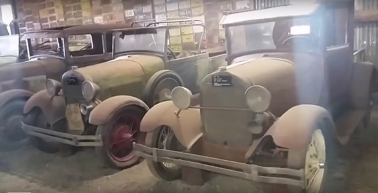 коллекция авто, заброшенные авто, Ford, Ford Model T