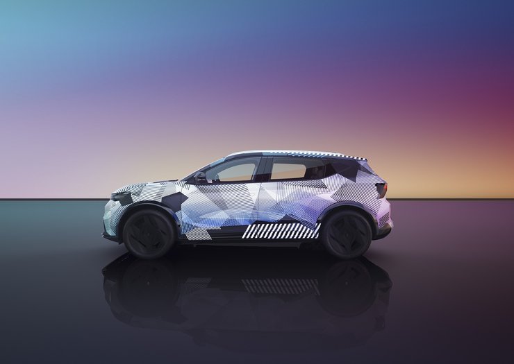 Renault Scenic 2024, Renault Scenic, новый Renault Scenic, электромобиль Renault, кроссовер Renault