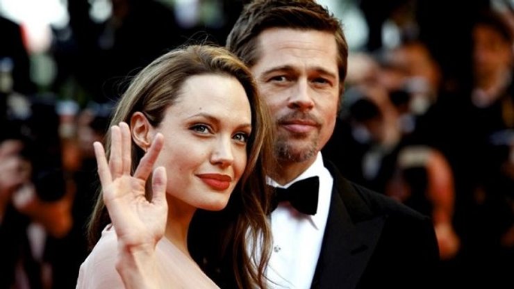 анджелина джоли, брэд питт