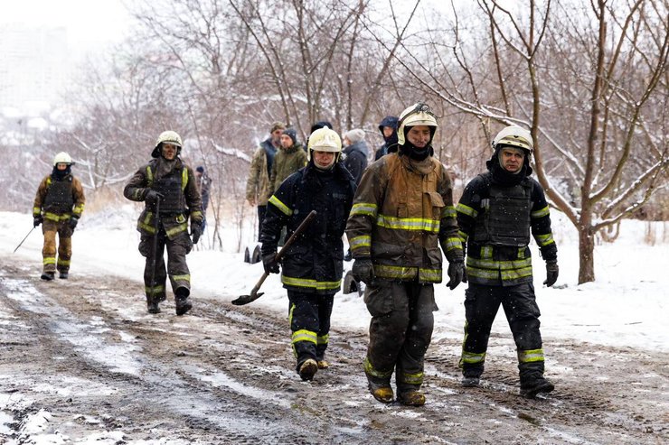Харьков, атака, удар, обстрел, пожар