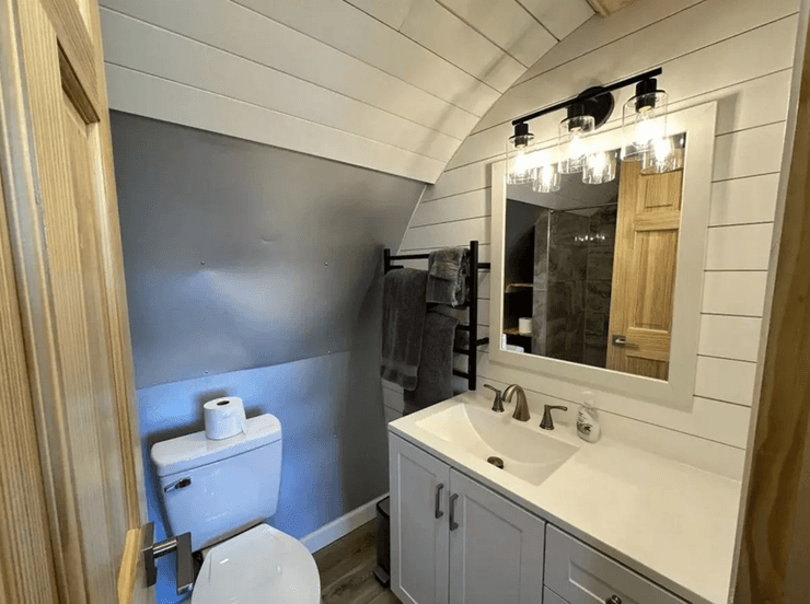 Интерьер дома-самолета