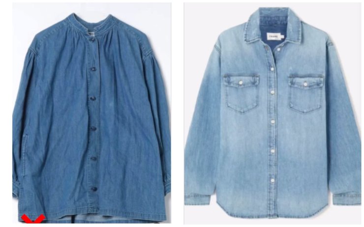 Джинсовая рубашка