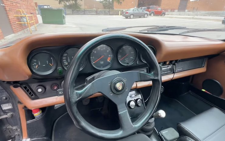 Салон  порше 911 турбо