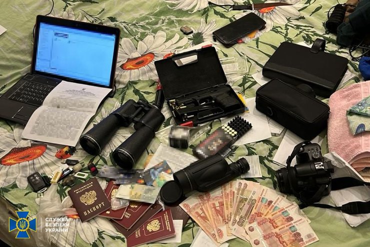 СБУ, задержание, российский агент, ГРУ, война РФ против Украины, ПВО, россиянин, спецслужбы