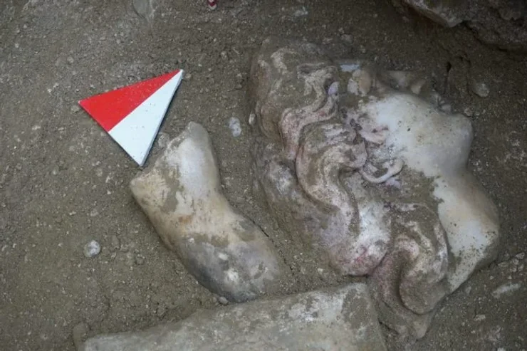 археологи, археологія, розкопки, Туреччина, Лаодікея, царство, місто, Сцилла, міф, античність, статуя, скульптура, мистецтво, спадщина, відкриття, мистецтво, центр, театр