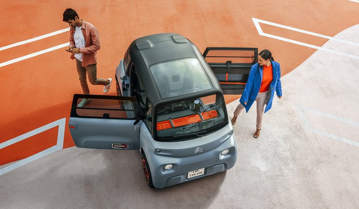 Електромобіль Citroen Ami, Citroen Ami, Citroen Ami 2022, новий Citroen Ami, електрокар Citroen Ami