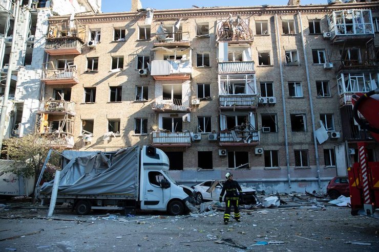 Обстрел Киева