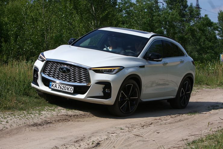 Новый Infiniti QX55, Infiniti QX55, Infiniti QX55 2023, кроссовер Infiniti