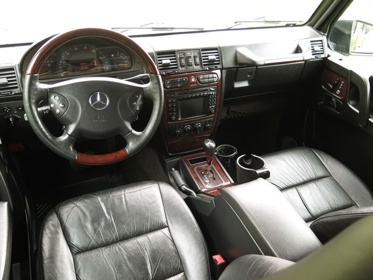 салон Mercedes G-class, Mercedes-Benz G500, Mercedes G500, тюнінг гелендваген, пікап Mercedes