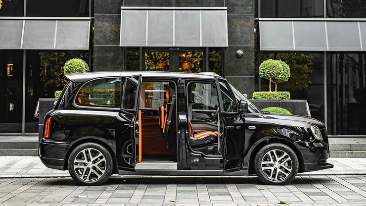 Лондонское такси, тюнинг лондонского такси, Kahn Design, London Taxi TX5 Farelady, LEVC TX