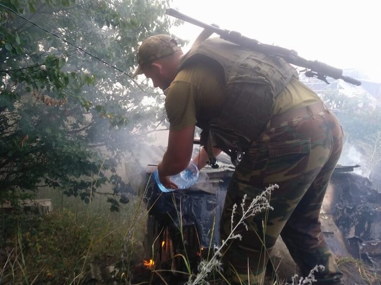 Пожар в Зайцево