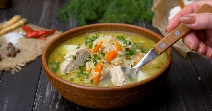 суп, капустняк, рецепт капустянка, украинские рецепты