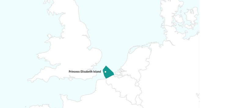Остров принцессы Елизаветы, энергетический остров, Бельгия, фото