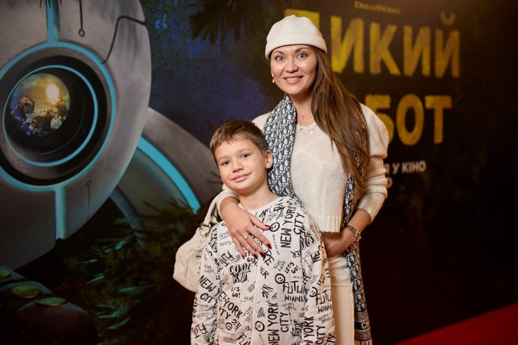 Дикий робот, премьера фильма, фото с премьеры