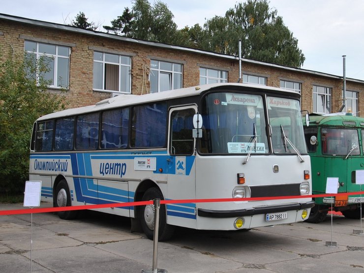 Цей ЛАЗ обслуговував учасників Олімпійських ігор