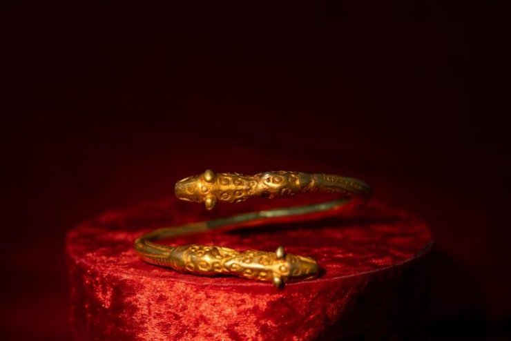 Казахстан, золото, браслет, курган, археологи, археологія, знахідка, розкопки, прикраси, артефакти, відкриття, поховання, історія, цивілізація, історія сарматів, сармати