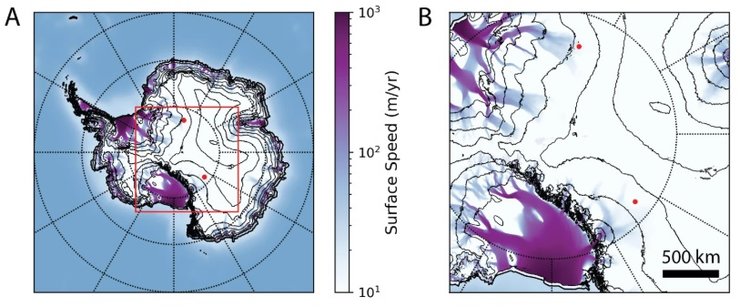 Антарктида, аномалии