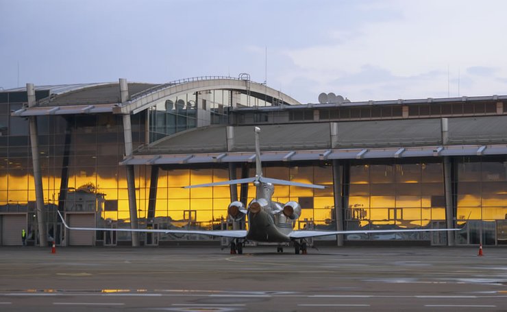 аеропорт Київ, аеропорт Сікорського, скасування польотів з Мінська