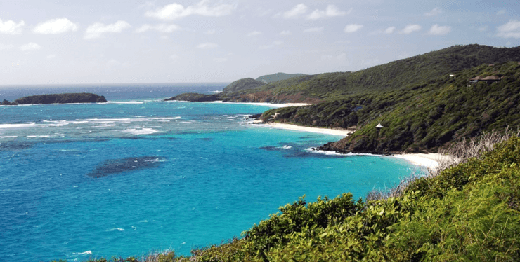 побережье, остров Мюстик