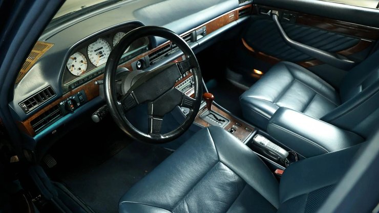 салон мерседес 126, Mercedes W126, Mercedes W126 AMG, Mercedes 560 SEL, Mercedes 560 SEL AMG 6.0, седан Mercedes W126