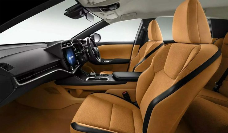 салон Lexus RZ, Lexus RZ, новый Lexus RZ, Lexus RZ 2024, электромобиль Lexus, кроссовер Lexus