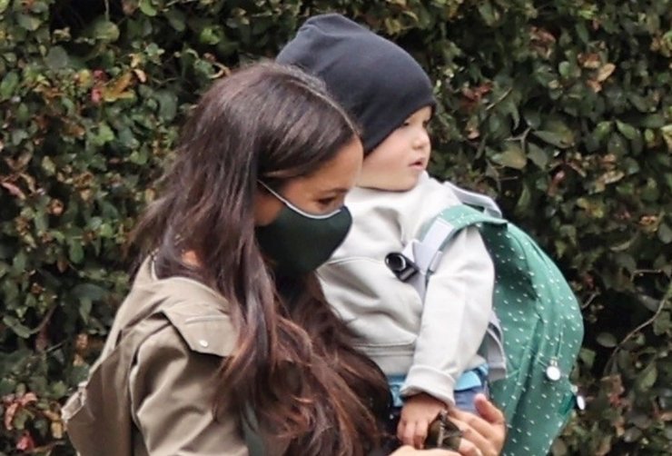 Меган Маркл із сином Арчі