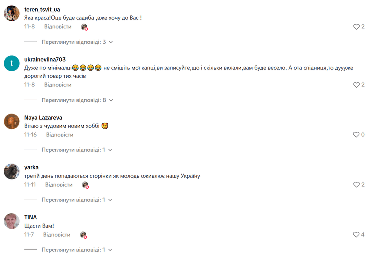 Комментарии зрителей