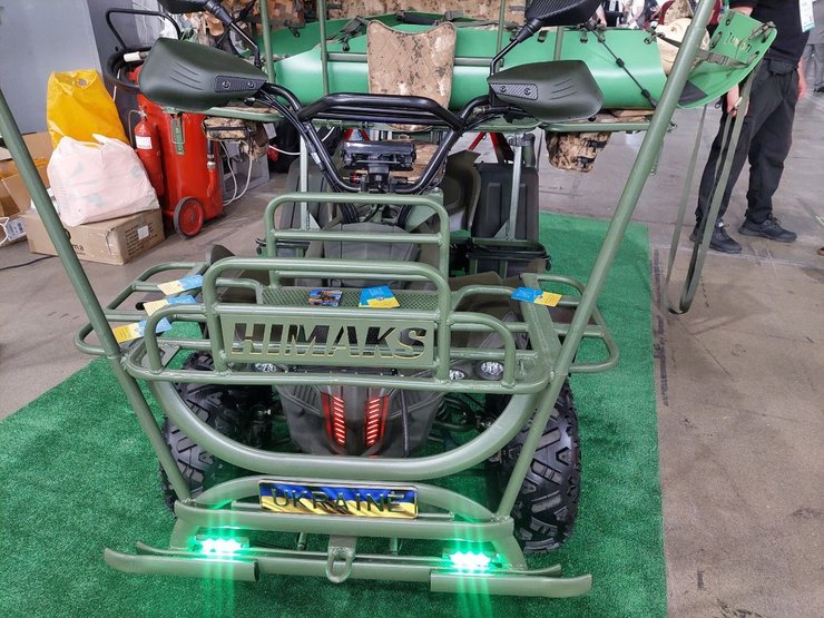 электроквадроцикл, Crafter HIMAKS, украинский квадроцикл, электрический квадроцикл