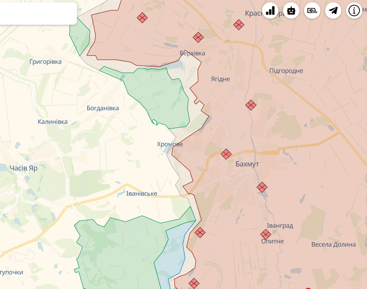 Контрнаступление ВСУ, бои за Бахмут, битва за Донбасс, война РФ против Украины, российские оккупанты