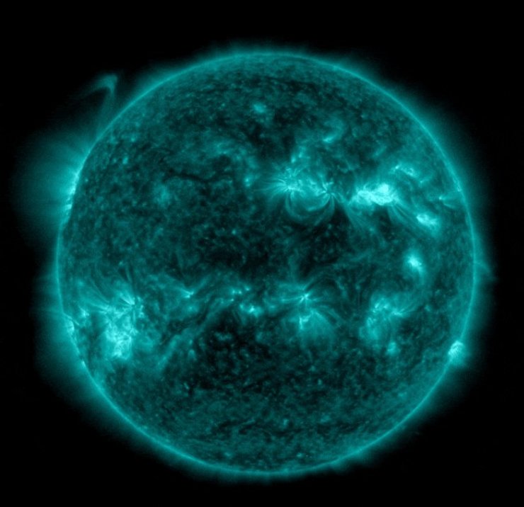 Вспышка на Солнце, солнечная вспышка