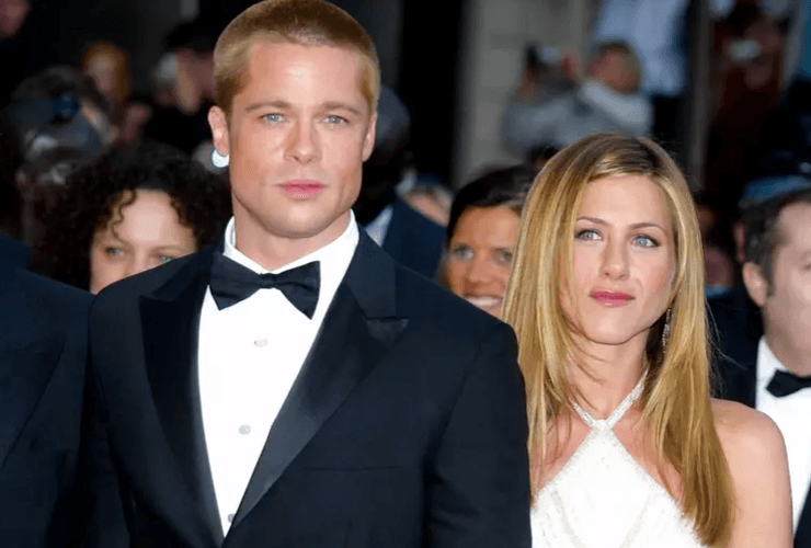 Брэд Питт и Дженнифер Энистон