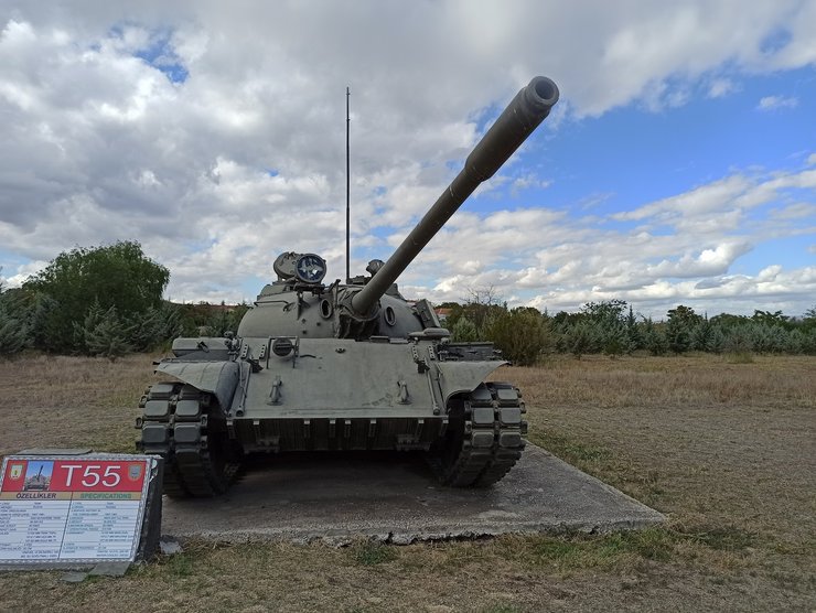 т-55 в турецкой армии, танки в Турции, турецкие танки, Т-55А, вооружение турецкой армии, чем вооружена турецкая армия, танк Т-55А , турецкий танк
