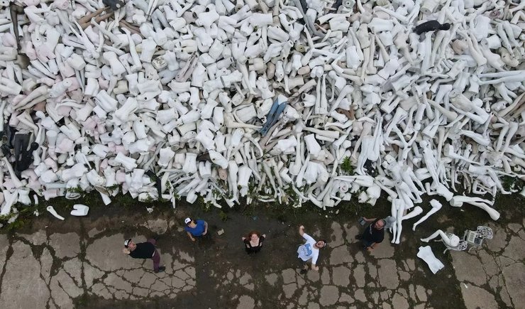 Манекен, музей, фото