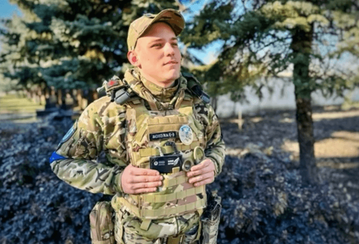 Боєць ЗСУ Дмитро Соловей