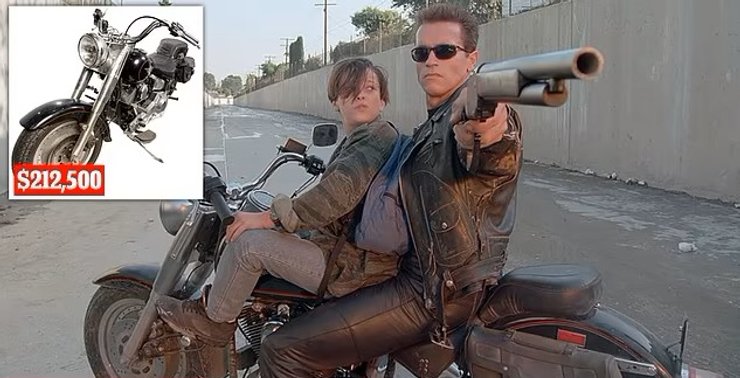 аукцион, мотоцикл терминатора