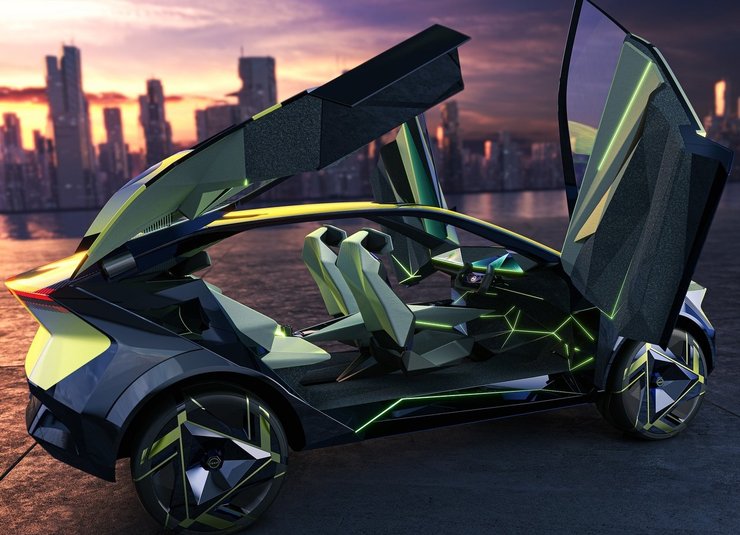 Nissan Hyper Urban, электромобиль Nissan, кроссовер Nissan