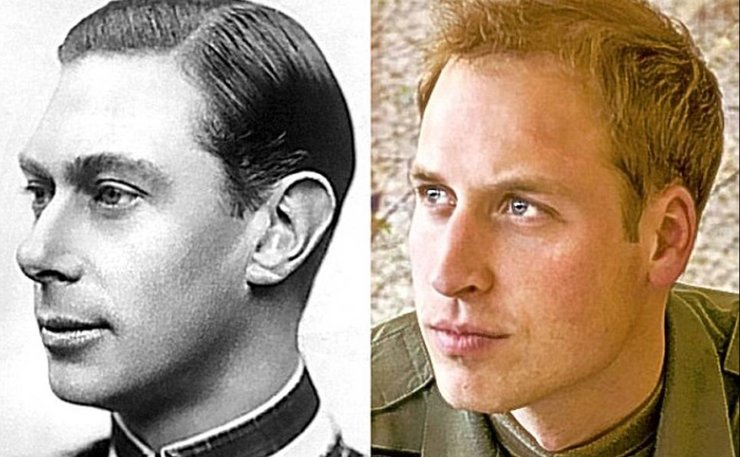 принц Уильям и прадед