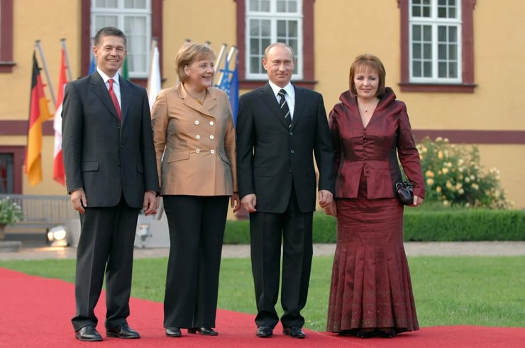 Путін і Меркель