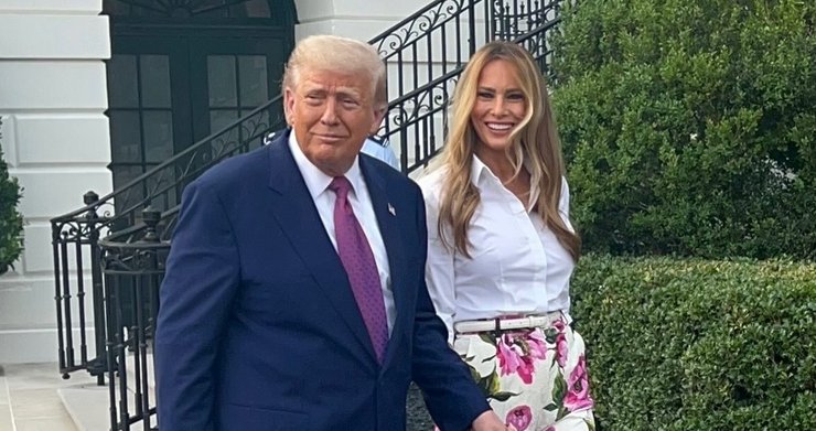 Меланія та Дональд Трампи