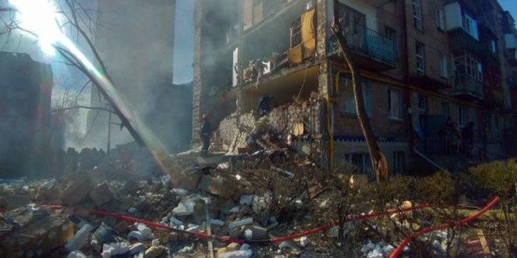 Киев обстрелы