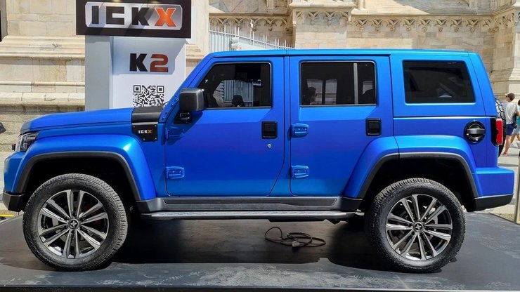 Ickx K2, Ickx K2 2023, Beijing BJ40, китайский внедорожник, Jeep Wrangler