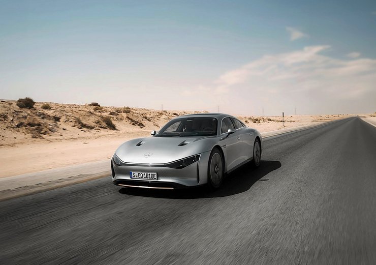 Mercedes Vision EQXX, Mercedes EQXX, електромобіль Mercedes
