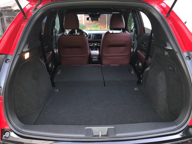 Багажник Honda HR-V 2014-2020, тест-драйв, обзор, фото