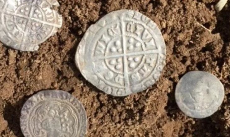 древние монеты, Англия