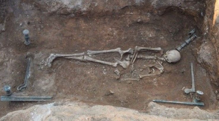 захоронение, ложе русалки, русалка