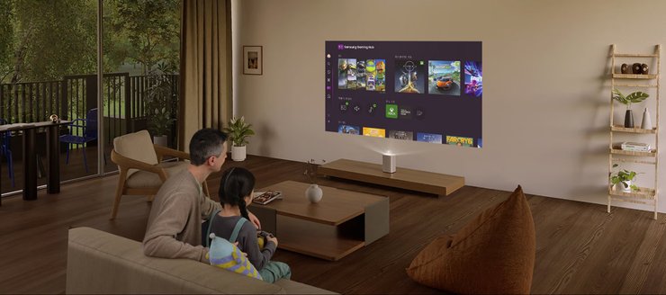 Сенсорный проектор Samsung Premiere 5