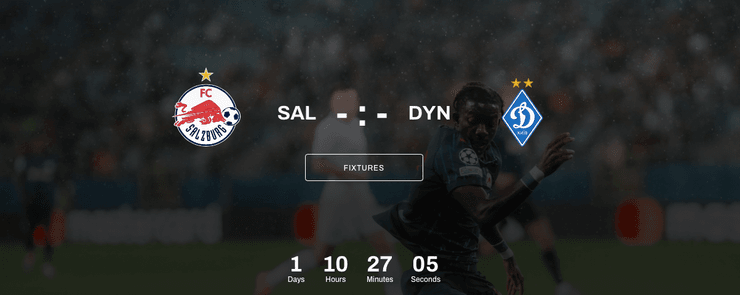 ред бул зальцбург — динамо, ред бул зальцбург — динамо скільки залишилося до матчу, ред бул зальцбург — динамо коли матч, ред бул зальцбург — динамо матч